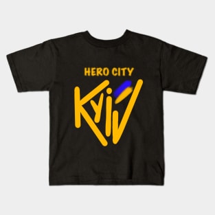 Kyiv. Ukraine hero cities (UHC). Kids T-Shirt